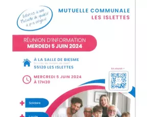 MUTUELLE COMMUNALE +REUNION D'INFORMATION MERCREDI 05 JUIN 2024